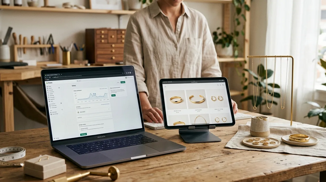 Shopify Üzerinde Kuyumcu Mağazası Açmak: Olumlu ve Olumsuz Yönleri